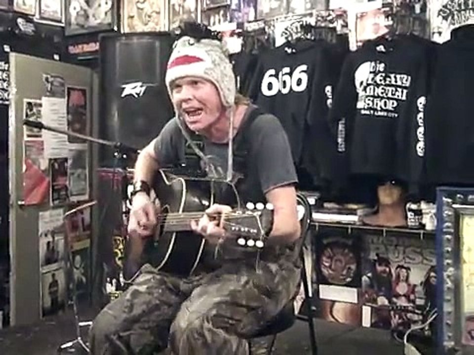 Joe Buck Yourself _Demon In My Head_ Live at The Heavy Metal Shop 11_10_2011