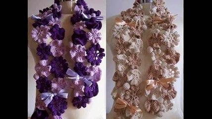 Бесподобные вязаные шарфы