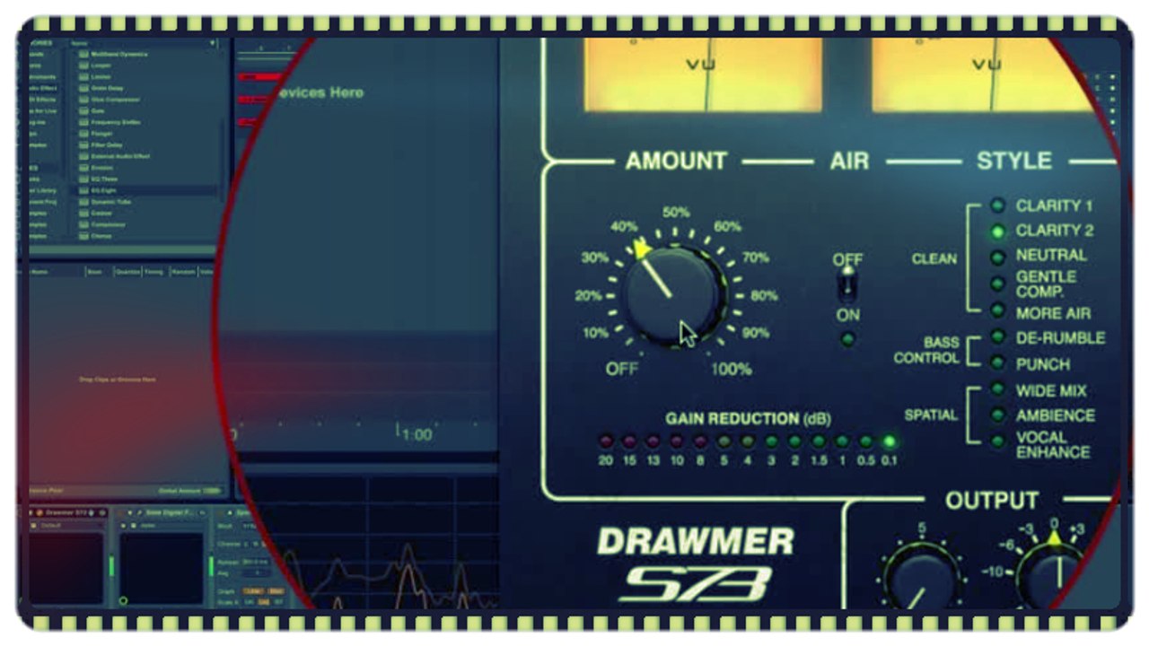 Drawmer S73 Master Plugin Demonstration on some House Music