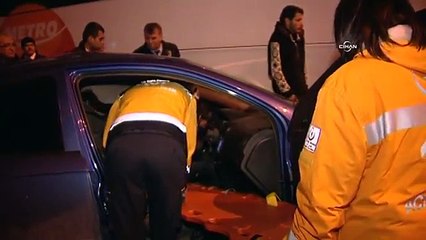 Kazadan yaralı kurtulan genç ile 112 ekiplerinin güldüren diyaloğu