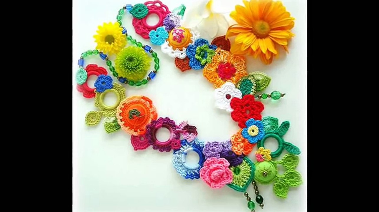 Модные тенденции  -  вязание украшений