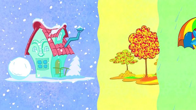 Синий трактор. Детская песенка, развивающий мультик про машинки и животных. Учим ЛЕВО и ПРАВО