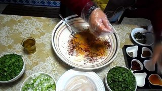المطبخ التونسي Calamars / الكلمارالحبار محشي مع صلصة فى الفرن وفى الكسكاس