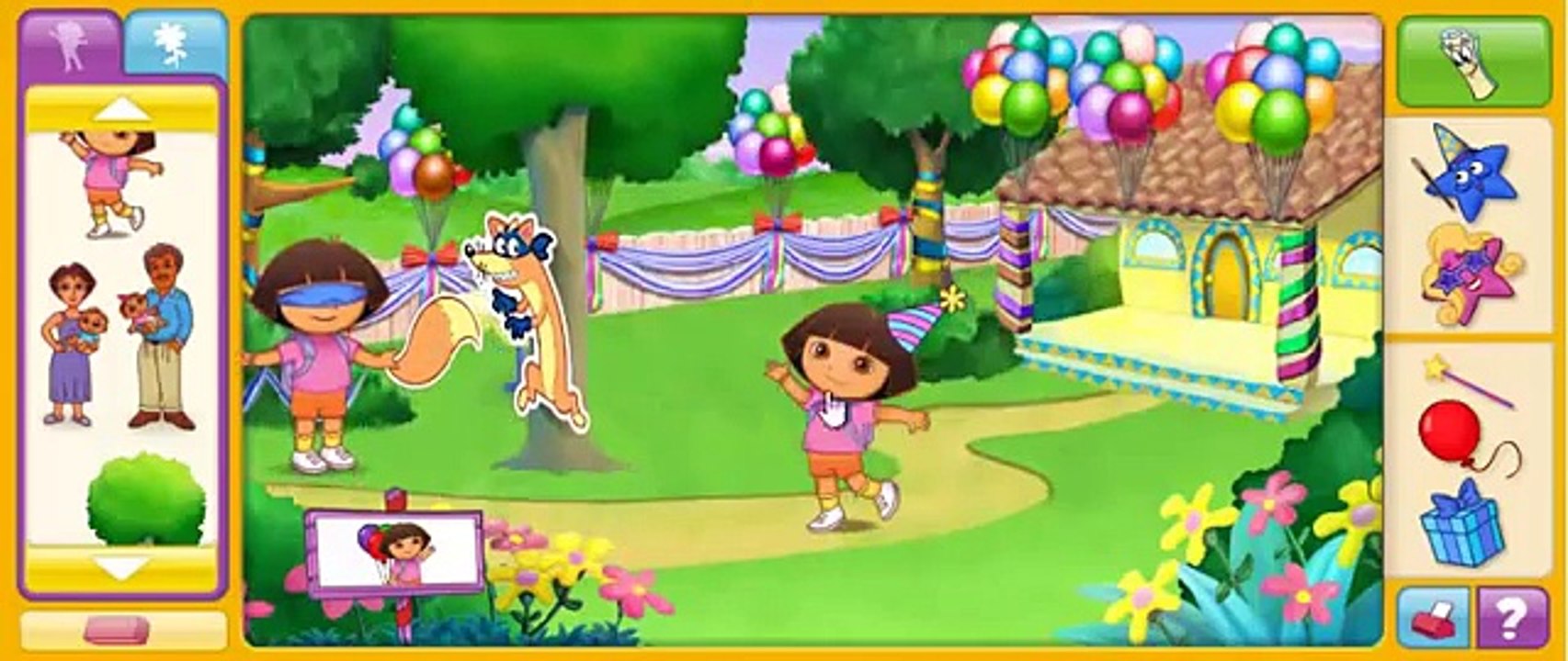 Dora Birthday Party Game