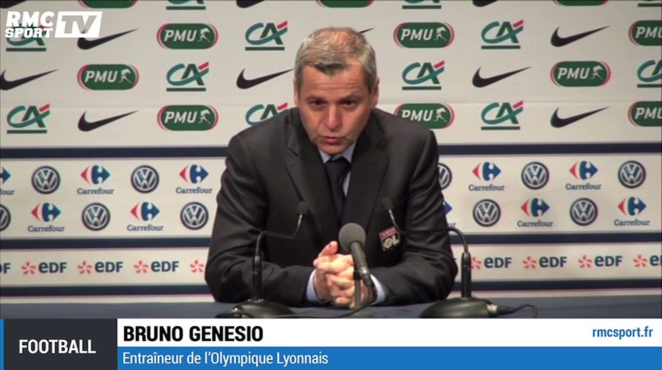 Genesio : "Le PSG n'a pas eu besoin de tous ces...