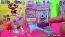 LITTLEST PET SHOP Nickelodeon PEPPA PIG [Nickelodeon] Peppa Pig Toy Parody Video