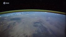 Astronauta grabó la caída de los rayos desde el espacio