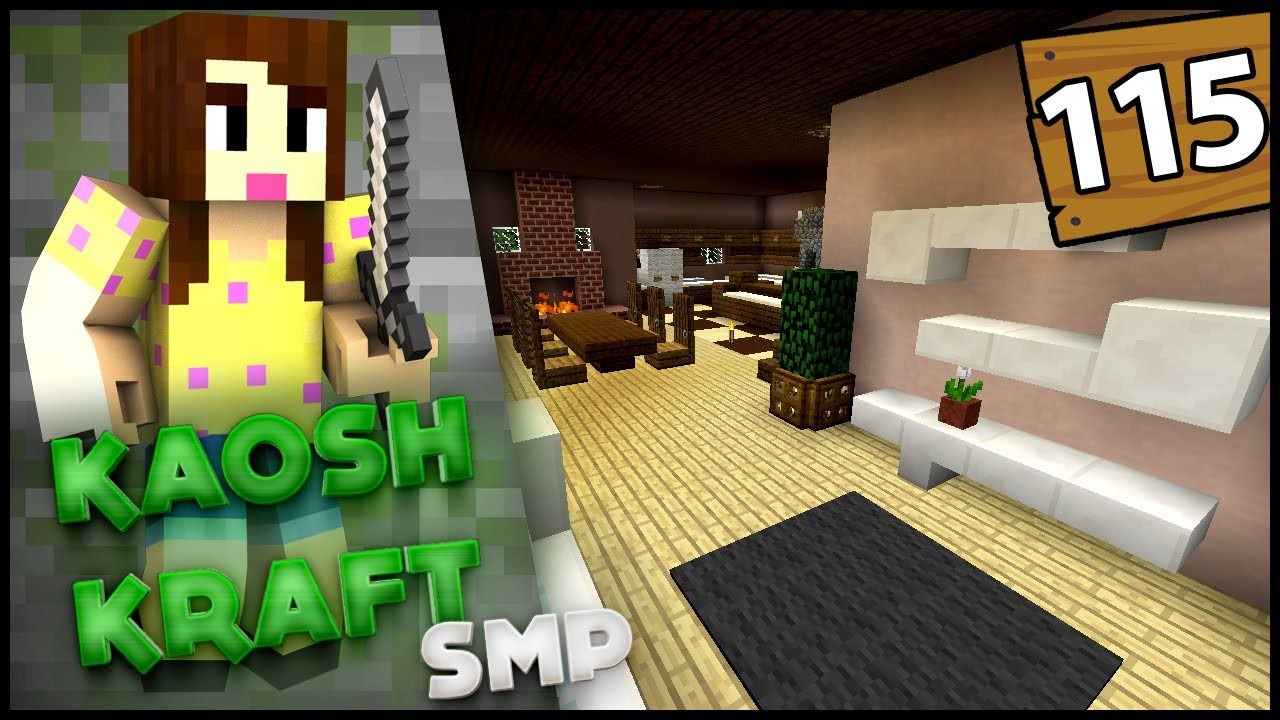 HOUSE DECORATIONS & HATE COMMENTS! -  KaoshKraft SMP 2 - EP 115 (FACECAM)