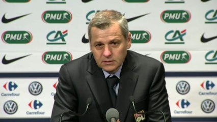 Foot - Coupe - OL : Genesio «Le score est un petit peu sévère»