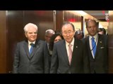 New York - Il Presidente Mattarella alle Nazioni Unite (10.02.16)