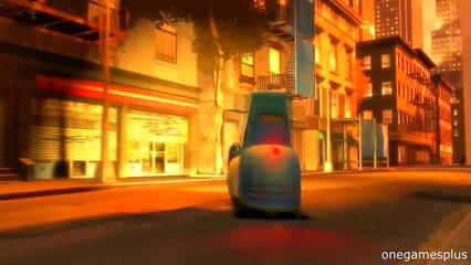 Dinoco McQueen car Crash test in new location Mountain jumping off mountain by onegamesplu