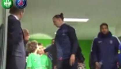 Zlatan'dan örnek davranış