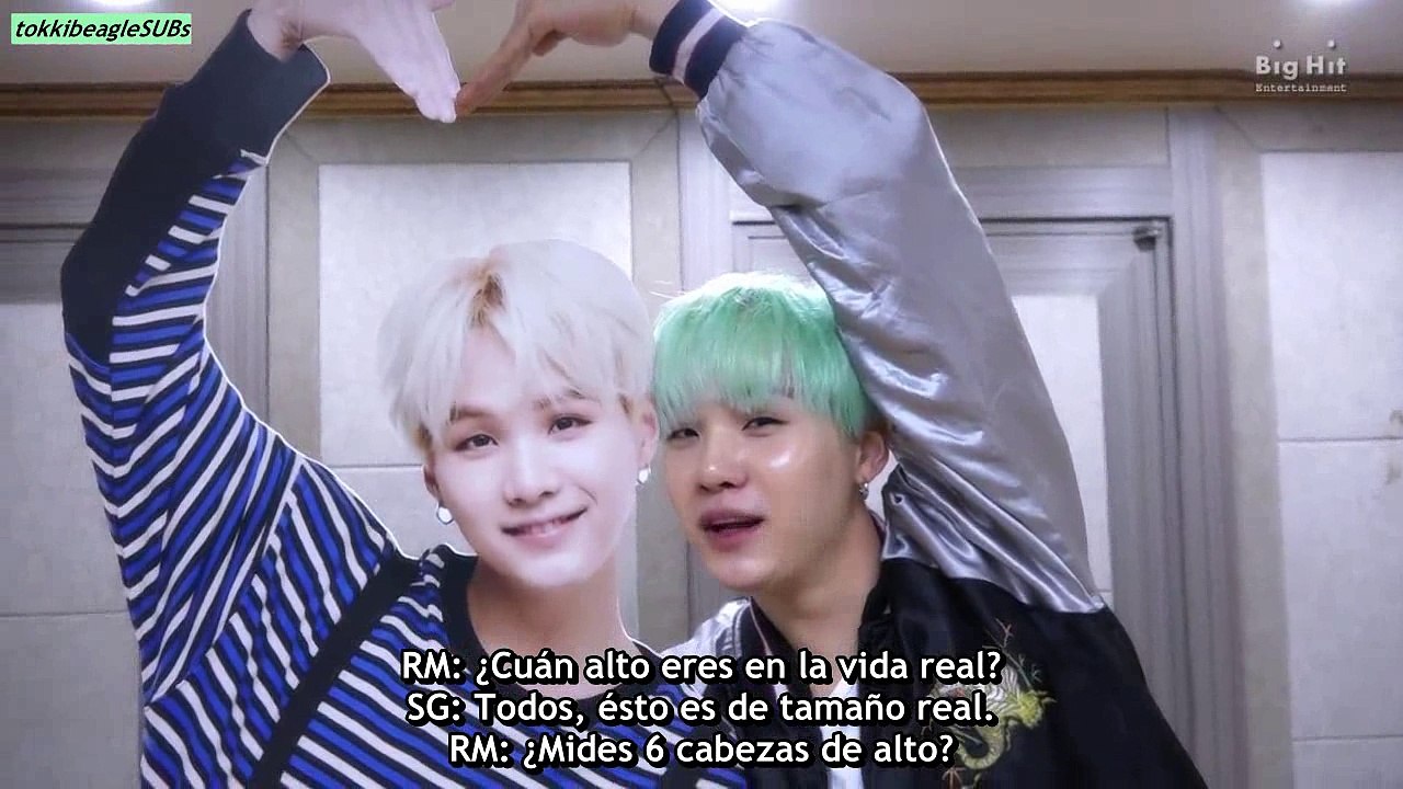 [SUB ESPAÑOL] Announcement 방탄소년단 The Manual BTS 등신대 사용법 (BTS Standing Figure Manual)
