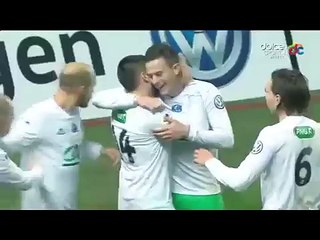1 2 Neal Maupay Goal France Coupe de France Round 11 10 02 2016, Troyes AC 1 2 AS Saint É
