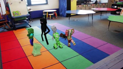 Monster School in Real Life Episode 4  Soccer - Minecraft Animation