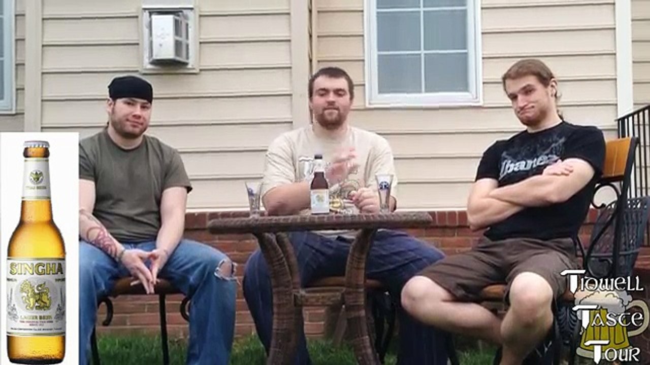 Singha Thai Lager Beer Review (Bangkok, Thailand)