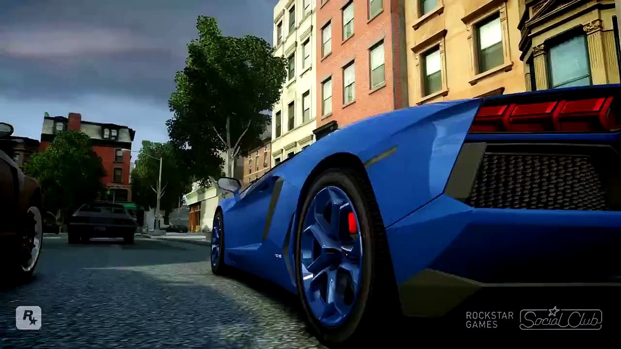 GTA IV 2012 Lamborghini Aventador LP700 4 v2.0 EPM Crash Testing HD