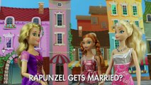 Should Rapunzel Get Married to Flynn Rider from Tangled, she asks Anna and Elsa. DisneyToysFan
