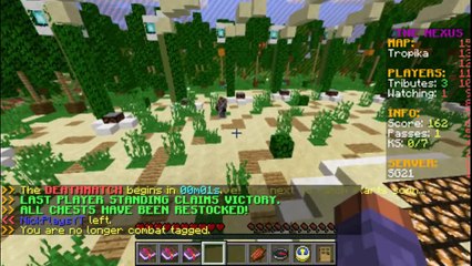 Minecraft hungergames BEST TNT KILL EVER !!!!!!