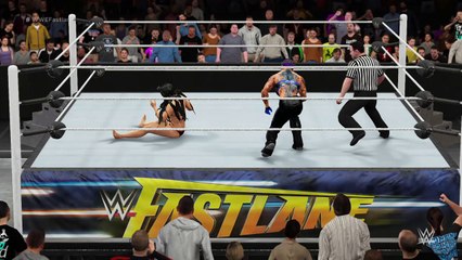 WWE 2K16 tokara blaze v santanica pandemonium