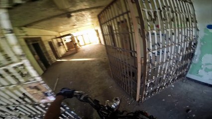 Wild Wheelies at an Abandoned Jail