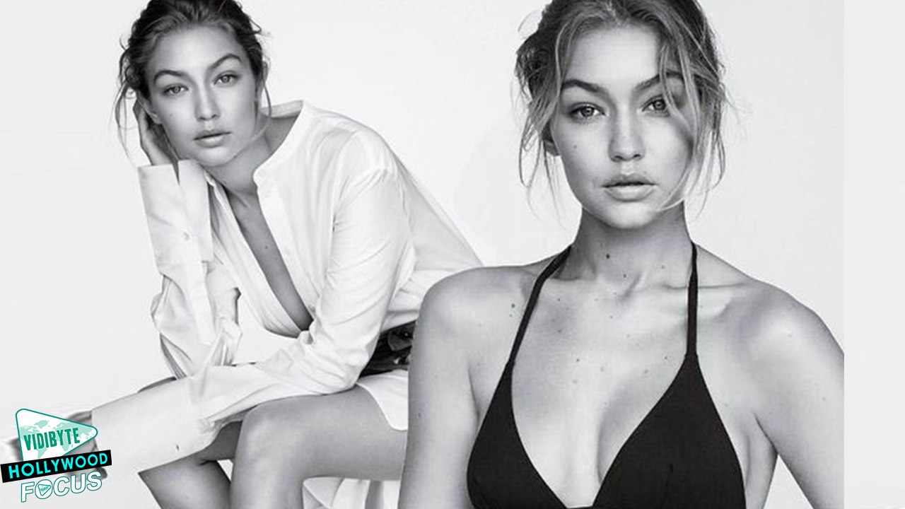 Gigi Hadid Bares Toned Tummy in Sexy Bikini For Stuart Weitzman Campaign