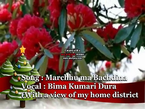 Nepali lok song Marchhu ma bachdina by Bima Kumari Dura