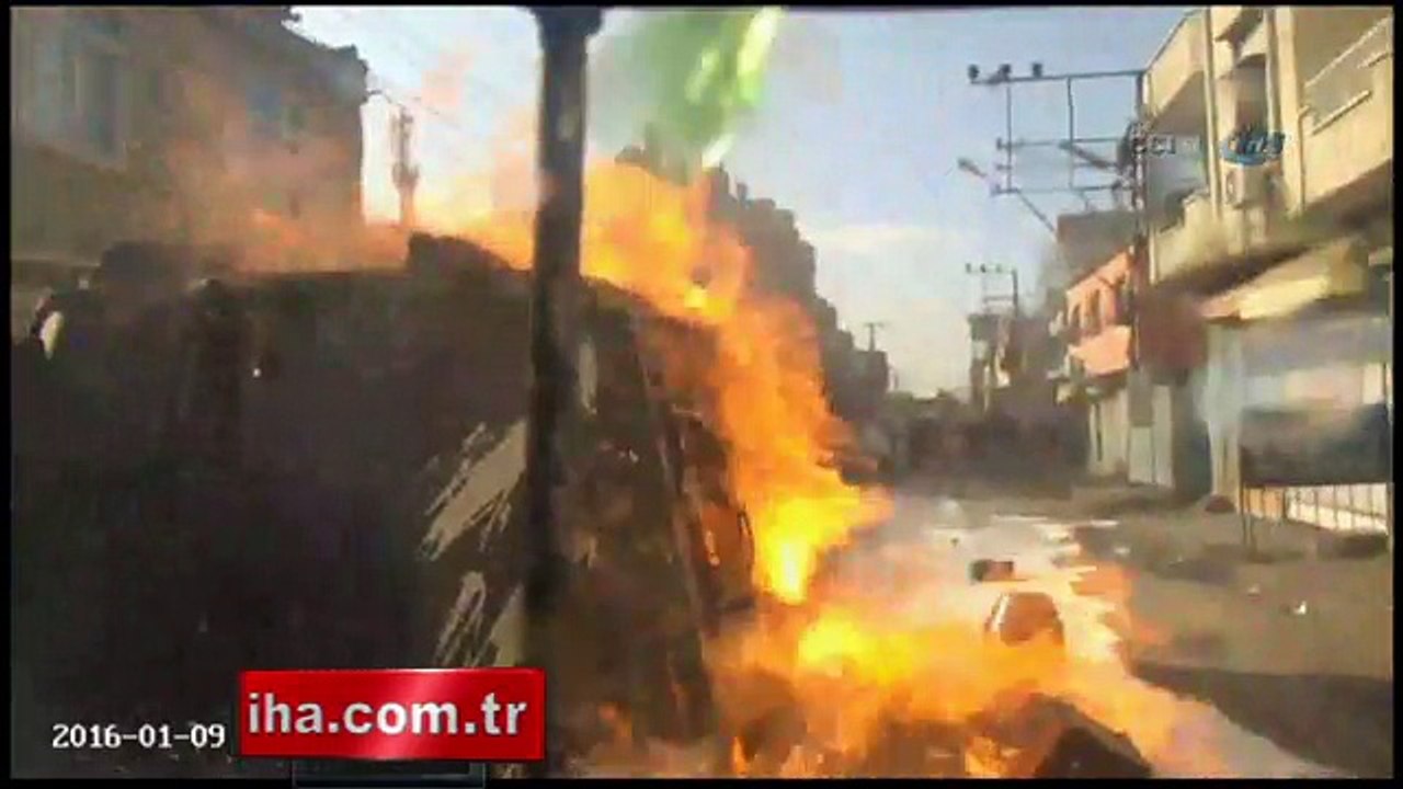 Polise molotof bombası atan 5 PKK'lı tutuklandı