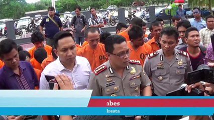 Polisi Ciduk 23 Curanmor di Kepulauan Riau