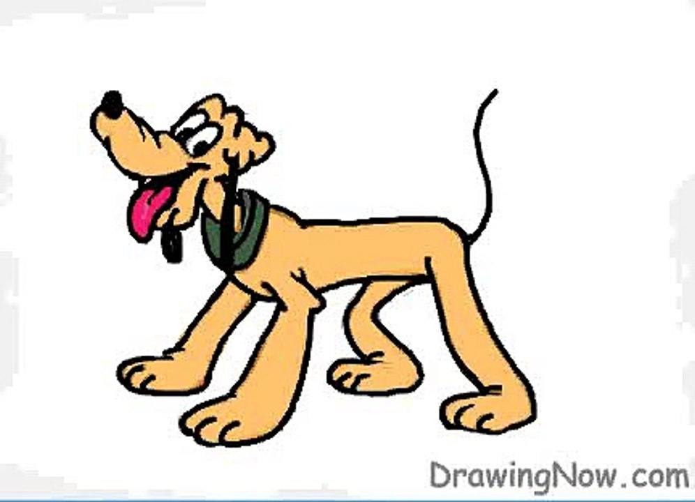 How to Draw Disney Characters Pluto