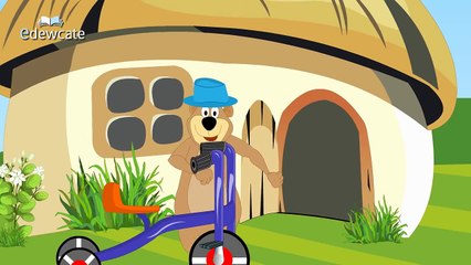 Edewcate english rhymes - The bear went over the mountain