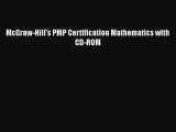 PDF Download McGraw-Hill's PMP Certification Mathematics with CD-ROM PDF Full Ebook