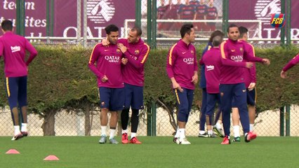 FC Barcelona training session: Recovery session before refocusing on La Liga