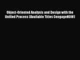 PDF Download Object-Oriented Analysis and Design with the Unified Process (Available Titles