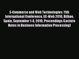 (PDF Download) E-Commerce and Web Technologies: 11th International Conference EC-Web 2010 Bilbao