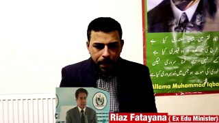 CH Sarwar is another power hungry politician in PTI: Riaz Fatyana