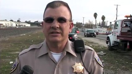 Major Injury Car Crash Accident In Modesto, California - California Highway Patrol Investi