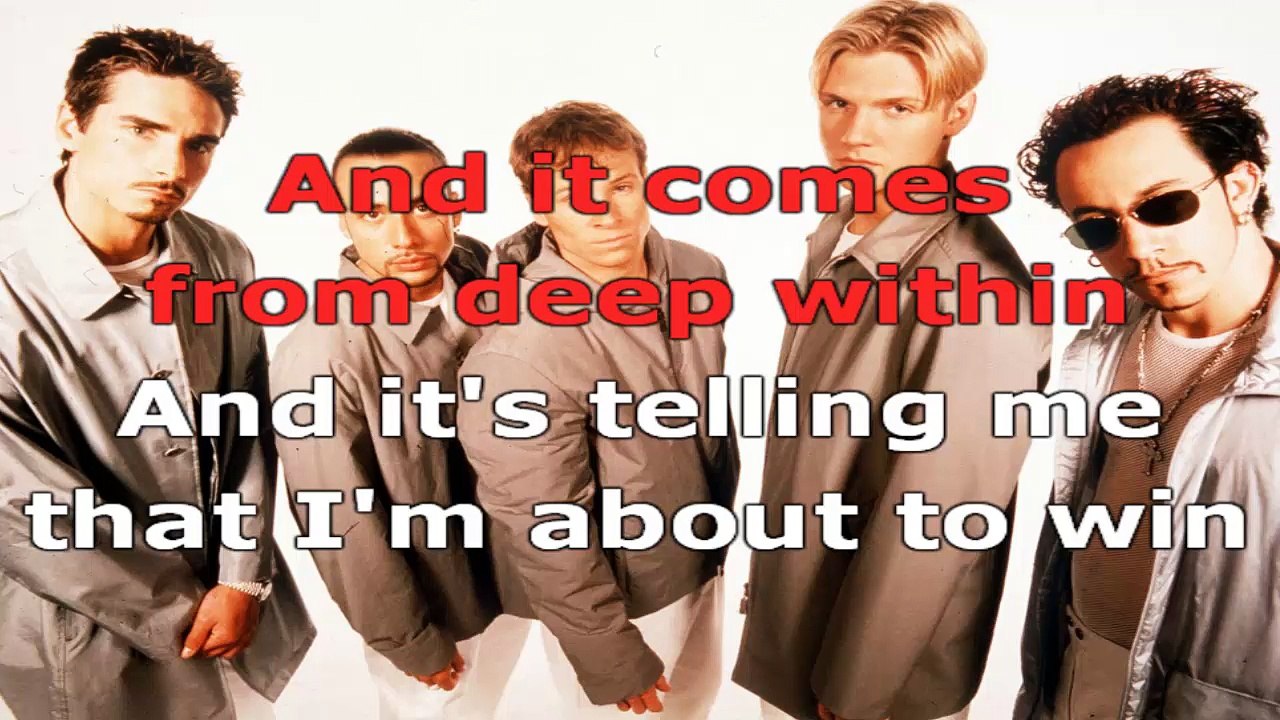 Backstreet Boys - Spanish eyes - karaoke lyrics