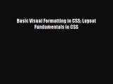 [PDF Download] Basic Visual Formatting in CSS: Layout Fundamentals in CSS [Read] Full Ebook