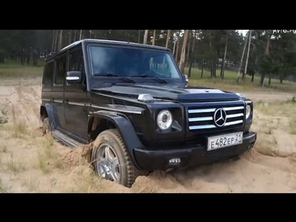 Гелендваген (500л.с.) против Нивы 3D на бездорожье