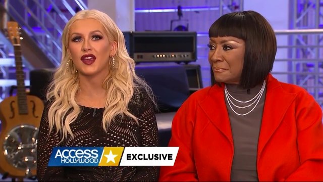 [AH] 'The Voice' Exclusive: Christina Aguilera Welcomes Patti LaBelle As Team Advisor