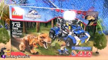 JURASSIC WORLD TREX! Lego Tracker Build Kit 75918+ Batman Emmet Starlord Hunt By HobbyKids