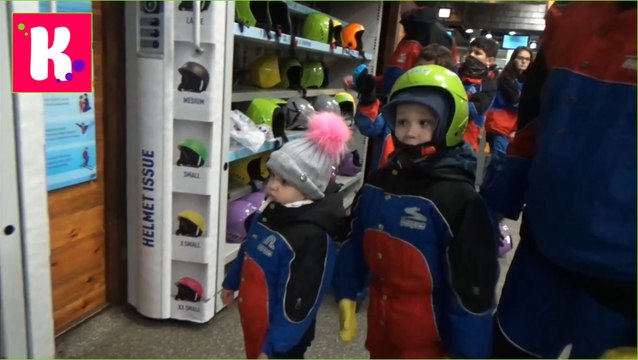 Мисс Катя и Макс в Дубаи День7 едем кататься на санках со снежных горок в Ski Dubai resort interteinment