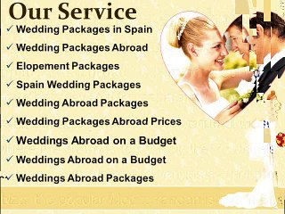 weddings abroad packages