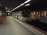 MPL75 : Manoeuvre à la station Perrache sur la ligne A du métro de Lyon