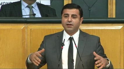 Selahattin Demirtaş HDP grup toplantısında konuştu