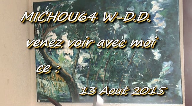 ÉTÉ 2015 - HOSSEGOR - DU 11 AU 25 AOUT 2015 - MAUD VOITURIER EXPOSE À LA SALLE AU DESSUS DES HALLES.