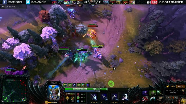 Arteezy Dota 2 [Mirana] 8583 MMR - I m So MAD