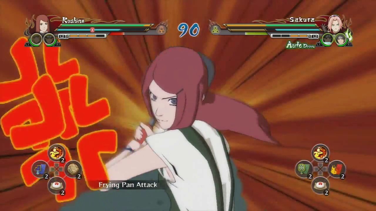 Naruto Shippuden Ultimate Ninja Storm Revolution - [Offline Match] Kushina vs Sakura