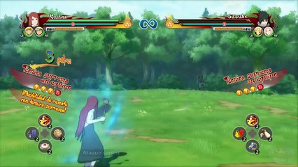 Naruto Shippuden Ultimate Ninja Storm Revolution Kushina Moveset Ultimate Justu + (Awakening)